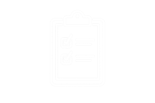Clipboard and checklist icon representing an on-site fence consultation and planning process