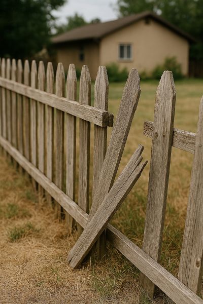 A high-quality landscape image of a black Pro Panel metal fence extending across a bright green lawn with mature summer trees in the background. Ideal for showcasing durable, modern fencing used in residential Colorado properties.