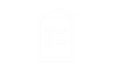 Clipboard and checklist icon representing an on-site fence consultation and planning process