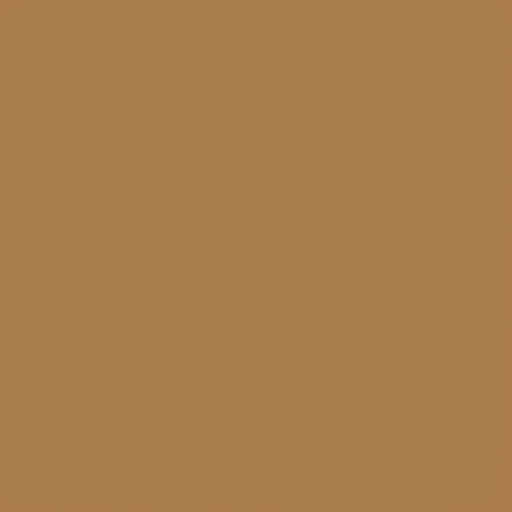 Timber Tan color swatch showing a warm medium-tan metal finish option for Pro Panel fencing.