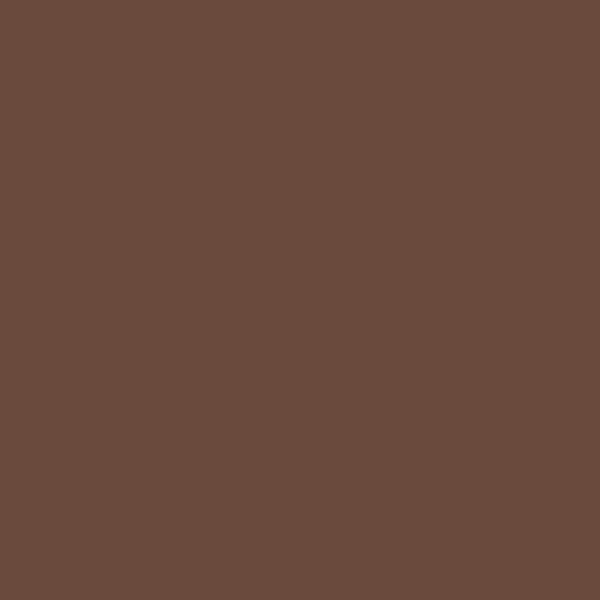 Solid brown color swatch representing brown vinyl-coated chain-link fencing.