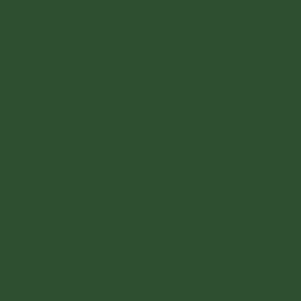 Solid green color swatch representing green vinyl-coated chain-link fencing.